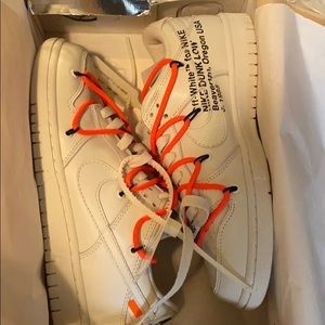 Nike dunk low LTHR /OW
